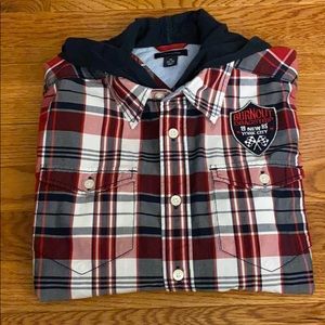 Boys Tommy Hilfiger button down shirt